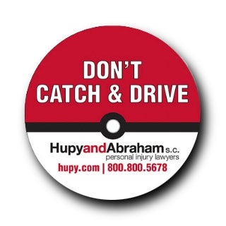 Get Your FREE Don't Catch & Drive Bumper Sticker