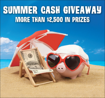 Enter to Win <span>Summer Cash Contest!</span>