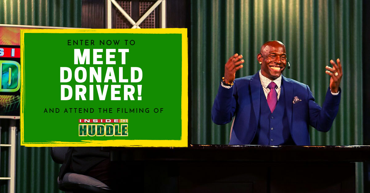 Enter For Your Chance To Meet Donald Driver