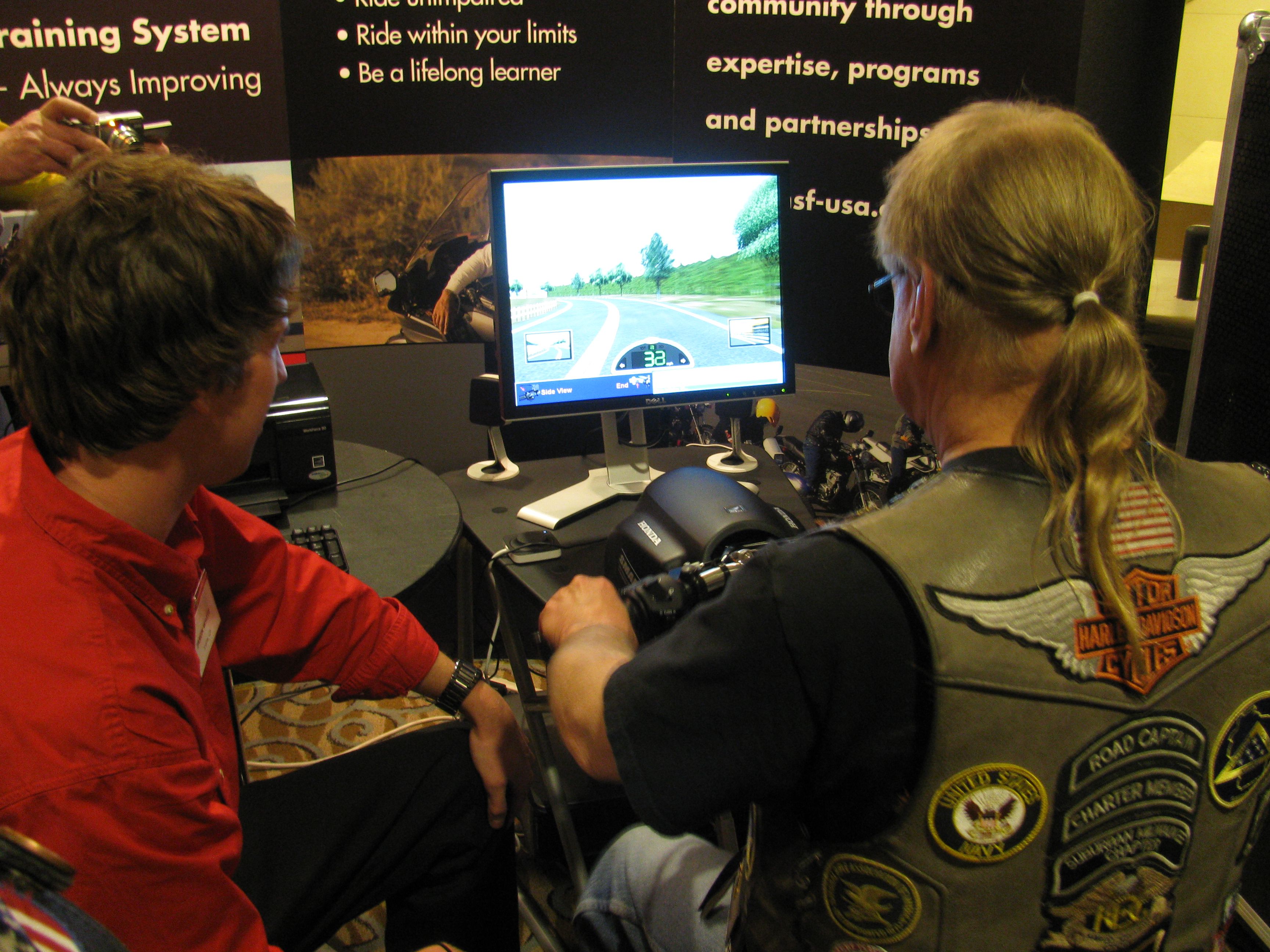 Lance Kirmse on the Honda Simulator