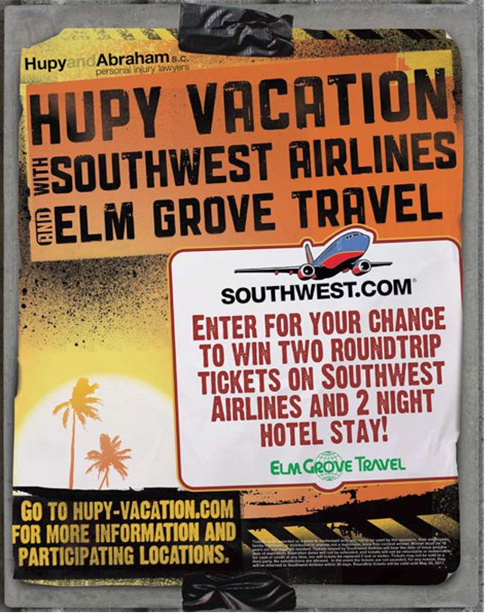 Hupy Vacation Hupy Vacation Flyer