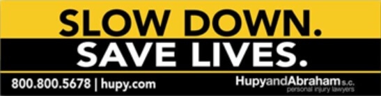 Slow Down, Save Lives Bumper Sticker