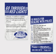 Order Your “FREE Red Light Card - Sportbike Style
