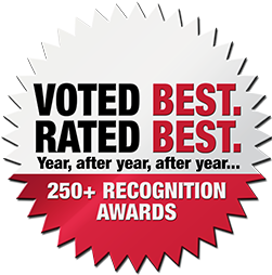 Voted Best, Rated Best, 11 Years in a Row