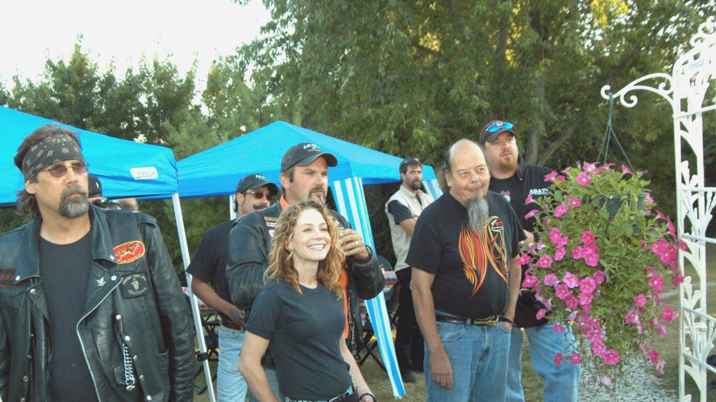 Ron Finch with ABATE guests