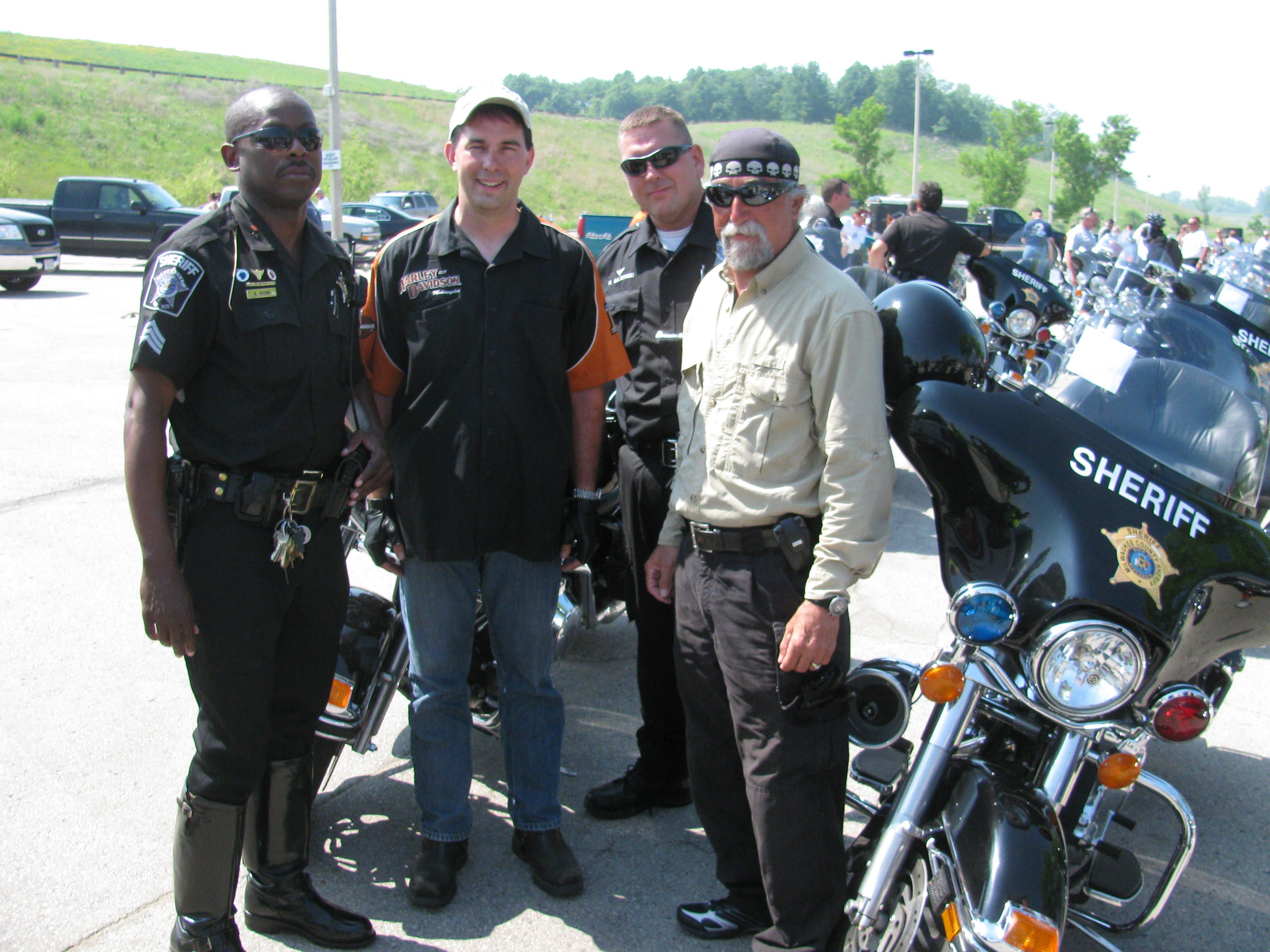 Scott Walker and Head Road Captain