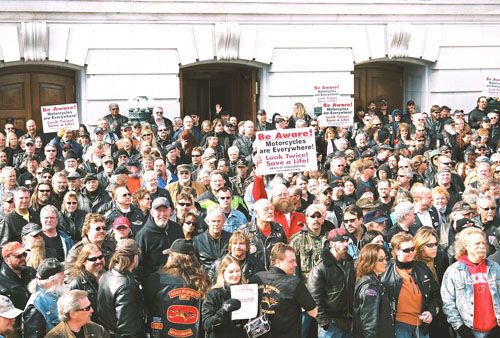 Hundreds of Riders Attend ABATE Lobby Day